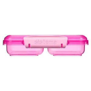 Sistema Snackbox - Small Split - 350 ml - Rosa