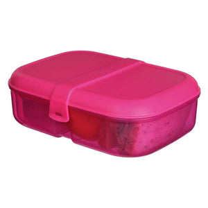 Sistema Matlåda - Ribbon Lunch - Rumindelad m. Bägare - 1,1L - Rosa