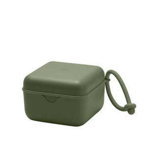 BIBS Accessories Pacifier Box - Nappbox m. Plats för 3 Nappar - Hunter Green