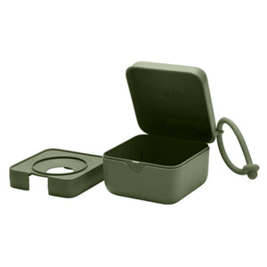 BIBS Accessories Pacifier Box - Nappbox m. Plats för 3 Nappar - Hunter Green
