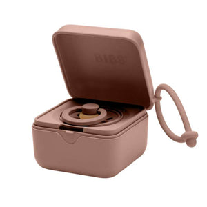 BIBS Accessories Pacifier Box - Nappbox m. Plats för 3 Nappar - Woodchuck
