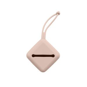 BIBS Accessories Napphållare - Silikon - Nappbox med plats för 3 nappar - Blush