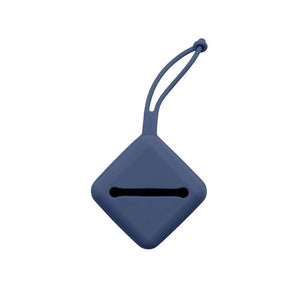 BIBS Accessories Napphållare - Silikon - Nappbox med plats för 3 nappar - Steel Blue