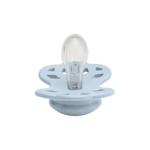 BIBS Symmetrisk Infinity Napp - Stl 1 - Silikon - Baby Blue