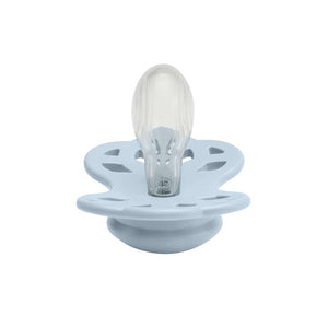 BIBS Symmetrisk Infinity Napp - Stl 2 - Silikon - Baby Blue