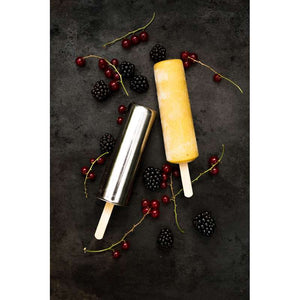 Pulito PopsicleMold Ispindeforme - 6 stk. - i Stativ - Rund