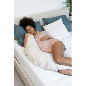 Doomoo Amnings-gravidkudde Muslin Beige