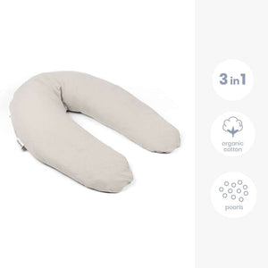 Doomoo Amnings-gravidkudde Muslin Beige