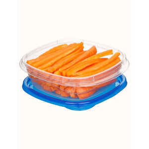 Sistema Madkasse - Square TakeAlongs - 4-Pak - 669ml - Royal Blue
