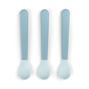 Done by Deer Foodie Easy-Grip Babyske - 3-Pak - Blå