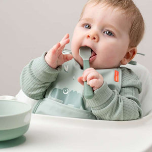 Done by Deer Foodie Easy-Grip Babyske - 3-Pak - Blå
