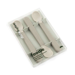 Done by Deer Foodie Easy-Grip Babyske - 3-Pak - Sand