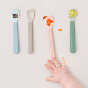 Done by Deer Foodie Easy-Grip Babyske - 3-Pak - Sand