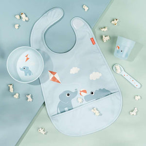 Done by Deer Foodie Første Spisesæt - Playground - Blå