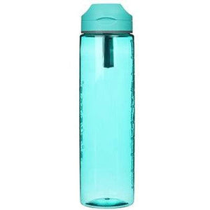 System Flask - Tritan Flip Top med Målenhet - 1L - Minty Teal