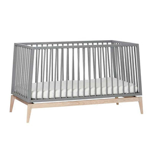 Leander Luna babysäng 70x140 cm - Grå/Ek