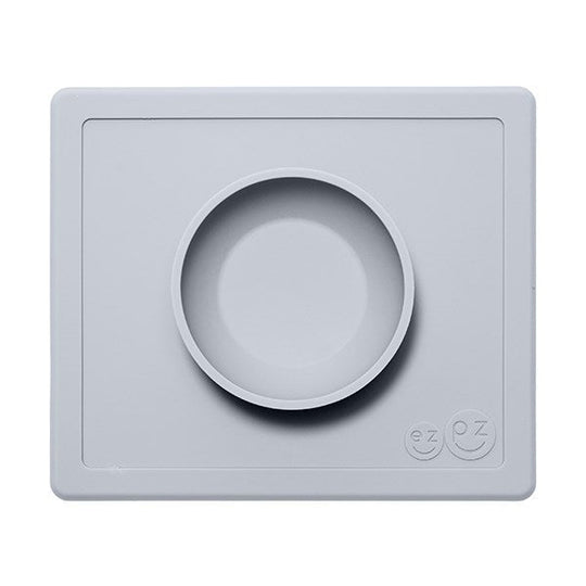 EZPZ Happy Bowl Spiseduksservett - Ljusgrå