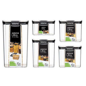 Sistema Tritan Ultra - Square - 5-pack