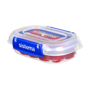 Sistema Rectangle Klip It Plus - 180 ml - Blå