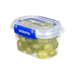 Sistema Rectangle Klip It Plus - 3-pack - 400 ml - Blå