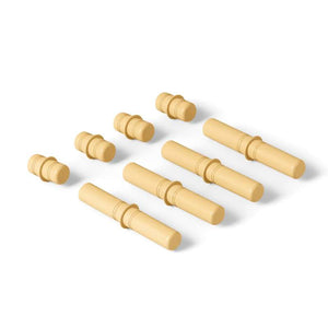 MODU 8 x Connector Pegs - Honey Yellow