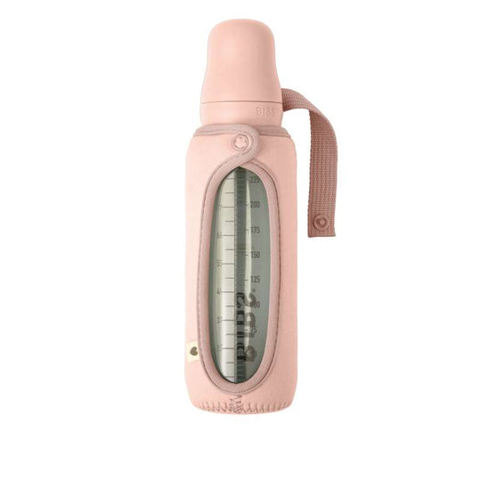 BIBS Bottle - Sleeve til Nappflaska - Stor - 225 ml. - Blush