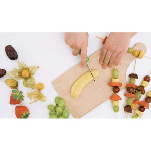 Kinderkitchen Barnkockknivset 2 st. - grön/blå