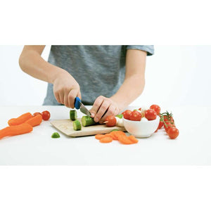 Kinderkitchen Barnkockknivset 2 st. - grön/blå