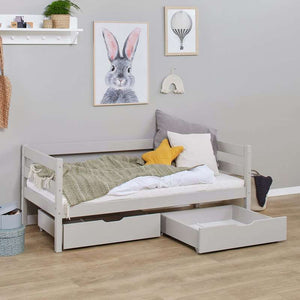 Hoppekids Låd-set på hjul - 2 st. - Dove Grey