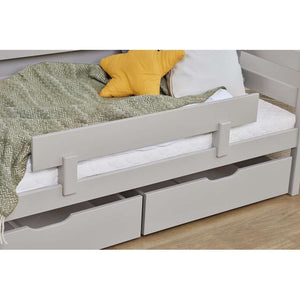 Hoppekids Låd-set på hjul - 2 st. - Dove Grey