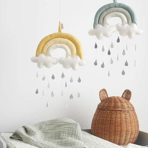 Cam Cam Copenhagen Mobile - Regnbue - OCS - Mix Dusty Green