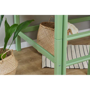 Hoppekids ECO Dream halvhög säng - Delbar - Pale Green - 90x200 cm