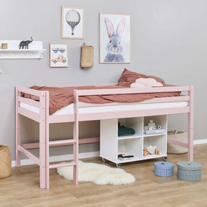 Hoppekids ECO Dream Halvhög modul 90x200 - Pale Rose