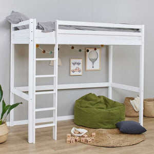 Hoppekids ECO Dream Hög säng - 90x200 cm - Vit