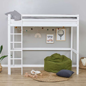 Hoppekids ECO Dream Hög säng - 90x200 cm - Vit