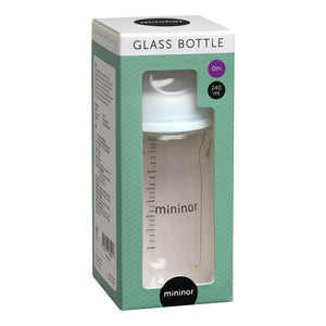 Mininor sugflaska i glas 240 ml - 0m+