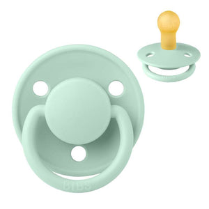 BIBS De Lux Napp - Stl 1 - Naturgummi - Nordic Mint