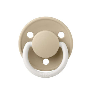 BIBS De Lux Napp - Onesize - Silikon - GLOW - Vanilla