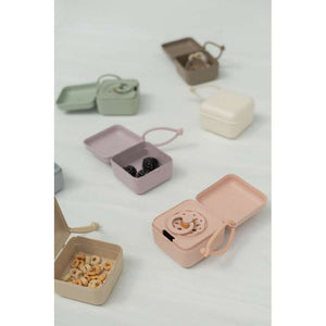 BIBS Accessories Pacifier Box - Nappbox m. Plats för 3 Nappar - Blossom