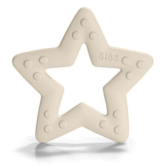 BIBS Play - Baby Bitie Bitring - Stjärna - Ivory