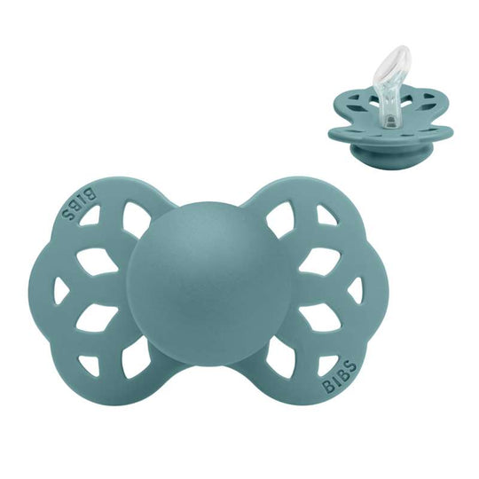 BIBS Anatomisk Infinity Napp - Stl 1 - Silikon - Island Sea