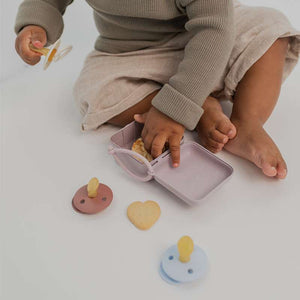 BIBS Accessories Pacifier Box - Nappbox m. Plats för 3 Nappar - Cloud