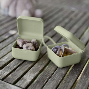 BIBS Accessories Pacifier Box - Nappbox m. Plats för 3 Nappar - Cloud