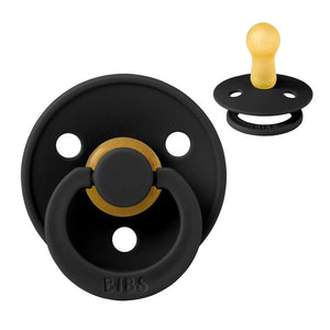 BIBS Colour Napp - Stl 2 - Naturgummi - Black