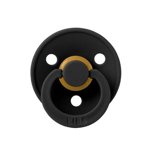 BIBS Colour Napp - Stl 2 - Naturgummi - Black