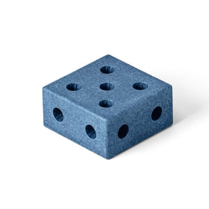 MODU Block Square - Fyrkantig Skumklots - Deep Blue