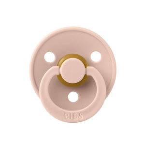 BIBS Colour Napp - Stl 2 - Naturgummi - Blush