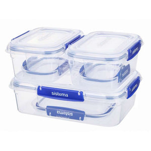 Sistema Essentials Klip It Plus - 6-pack - Blå