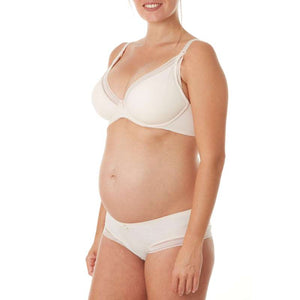 Cache Coeur Milk - Graviditets-låg midja shorty - Blush