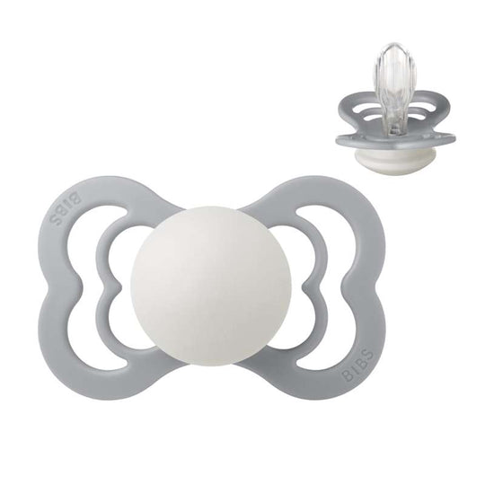 BIBS Supreme Napp - Stl 2 - Silikon - GLOW - Cloud